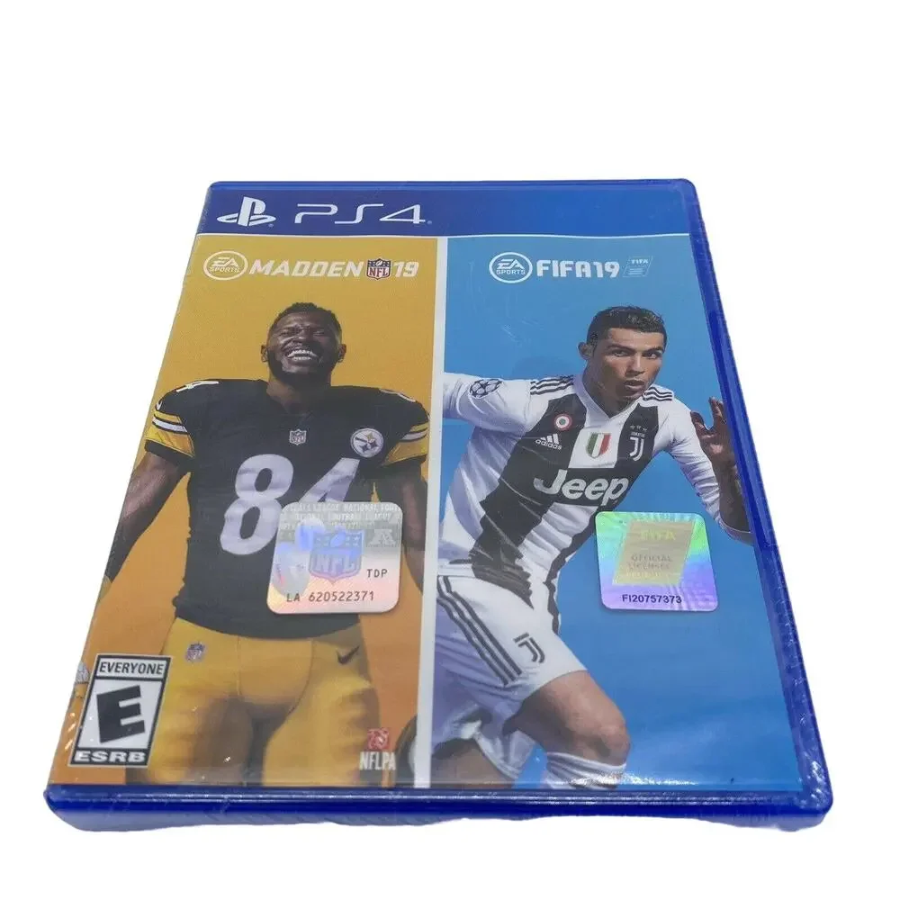 EA Sports 19 Bundle FIFA & NFL for PlayStation 4 New Sealed